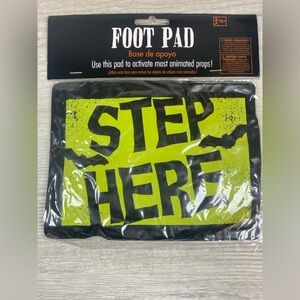 Halloween Footpad Activator Animated Prop Step Here Foot Pad